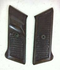 FRENCH ARMY MAT 49 PISTOL GRIPS (BROWN) picture