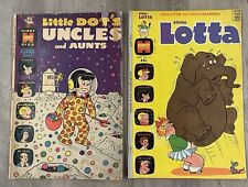 Little Dot's Uncles and Aunts #41 1972 & Little Lotta #111 1974 Harvey Comics picture