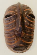 Antique Masquette Songye Mask African Kifwebe, Congo - 10