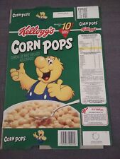 Vintage Kellogg’s Corn Pops Cereal Box Flat **New Unused** Columbia S. A. picture
