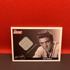 Elvis Presley 2022 Topps Heritage Relic SSP R1 Dress Shirt King Of Rock N Roll picture