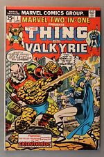 Marvel Two-In-One #7 ~ Presents: The Thing And Valkyrie *1975* High Grade picture