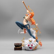 30cm One Piece Anime Figures Nami Figure Zeus Collectible Statue Toys Gift  picture