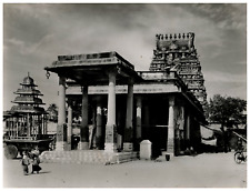 India, Madras (Chennai), Mylapore, Kapaleeshwarar Temple, Vintage Print, approx.19 picture