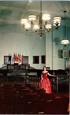 Vicksburg, MS - Original Hall of Justice Old Courthouse Postcard Chrome Unposted picture