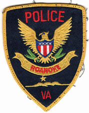 Roanoke Virginia VA Vintage Police PD Patch picture