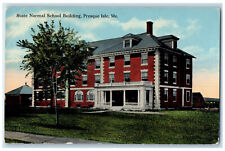 c1910 State Normal School Building Presque Isle Maine ME Antique Postcard picture
