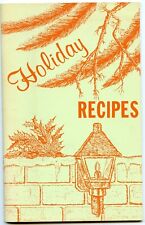 Vintage Booklet HOLIDAY RECIPES NJ Power & Light Christmas Lighting & Bulbs picture