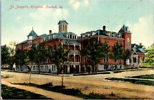 Postcard St. Joseph's Hospital in Keokuk, Iowa picture