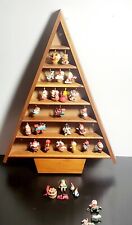 Vintage Hallmark Shadow Box Christmas Tree with 32 Miniature Ornaments   picture