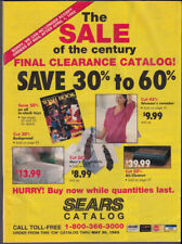 Sears Final Clearance Sale of the Century Catalog 5 1993 toys pools tents photo picture