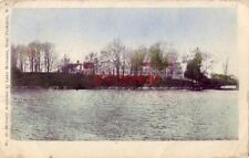 pre-1907 MILITARY ACADEMY AT LAKE MOHEGAN, near PEEKSKILL, N.Y. 1907 picture