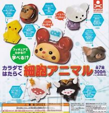 Cell animal Mascot Capsule Toy 7 Types Full Comp Set Gacha New Japan picture