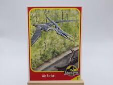 JURASSIC PARK Kenner Trading Card #7 Air Strike picture