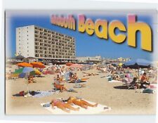 Postcard Relaxing on the white sands of Rehoboth Beach Delaware USA picture