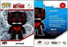 2023 Funko Pop Upper Deck Marvel Trading Card Ant Man #3 *NM-MINT* picture