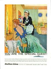 YOU are the special guest Italian Line ad 1959 picture