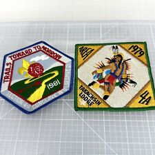 Vintage OA Order Arrow Conclave 4A Takachsin Lodge Boy Scouts BSA Rare Patch Lot picture
