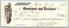 1862  Authentic Civil War Era  Boston Massachusetts Receipt     7