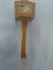 Vintage Marples 7715 Beechwood Mallet And English Ash Handle Made In England picture