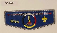 Boy Scout OA 191 Lowwapaneu Lodge Felt Flap picture