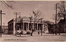U.S. Post Office Portsmouth Virginia VA c1910 Postcard picture