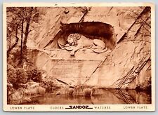 Postcard Switzerland Lucerne Lion Monument  picture