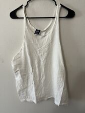 Vtg. Gap 100% Cotton Casual Tank Top Shirt  Unisex Medium White picture