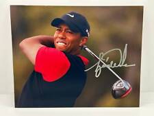 Tiger Woods Swing Signed Autographed Photo Authentic 8X10 COA picture