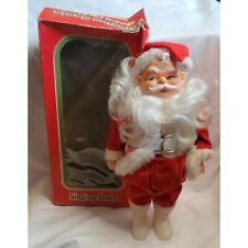 Singing Santa Decoration Commodore 1004c 1970s Early Animated Musical Christmas picture