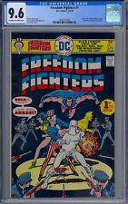 CGC 9.6 FREEDOM FIGHTERS #1 1ST SOLO SERIES 1976 PHANTOM LADY DOLL MAN UNCLE SAM picture