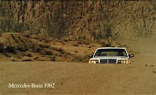1982 Mercedes-Benz 240D 300D/CD/TD/SD 380SEL/SL/SEC FL Dealer Sales Brochure picture