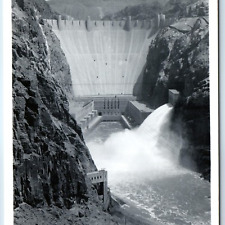 c1940s Hoover / Boulder Dam RPPC Black Canyon Colorado River Frashers Fotos A211 picture