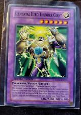 Yu-Gi-Oh Rare Holo Promo #1 THUNDER GIANT MINT Condition 1996 picture