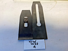 Vintage Stanley  wood plane blade/chip breaker 2” carpenter hand tool picture