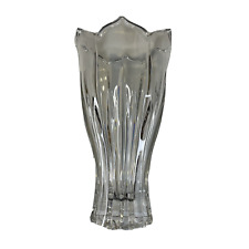 Gorham Lotus Vase leaded crystal vintage Large tulip shape 10 inches 1990 German picture