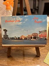 Vintage 1960s Postcard BONANZA Hotel & Casino LAS VEGAS Buck Owens RARE picture