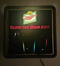 VINTAGE 1988 MILLER HIGH LIFE BEER BOUNCING BALL MOTION SIGN - WORKS GREAT picture