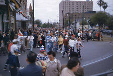Original Red Border Slide New Orleans Mardi Gras Costumes 1954 picture