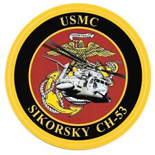 USMC Sikorsky CH-53 Sea Stallion Helicopter Commemorative Sticker picture