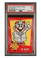 1992 Nintendo Power Super Club Dr. Mario #25 Perforated PSA 5 (Pop 2, 0 Higher) picture