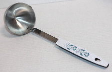 Vintage Corning Ware Blue Cornflower Stainless Soup Ladle picture