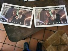 Two vintage star wars posters From 1980's, Commerative Edition. None On Ebay.Wow picture