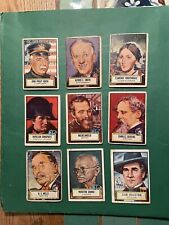 1952 Topps Look 'n See , Lot of 9, Cards, very poor to fair ? picture