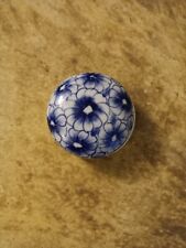 Vintage Chinese Porcelain Seal Paste Box picture