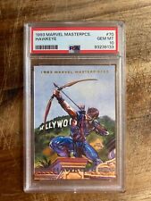 1993 Skybox Marvel Masterpieces #70 Hawkeye PSA 10 Gem Mint picture