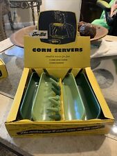 1950's Corn Servers Serv-Rite Corn on the Cob Serving Set Orig Box New  picture