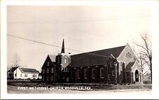 Real Photo Postcard First Methodist Church in Woodville, Texas picture