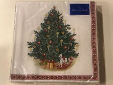 Villeroy & Boch TOY'S DELIGHT Luncheon Napkins Tannenbaum Christmas Tree picture