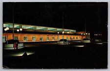 Postcard Bob Jones University at Night Greenville South Carolina Dixon McKenzie picture